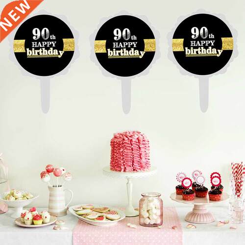 12pcs Cake Insert Birthday Party Decoration Insert with