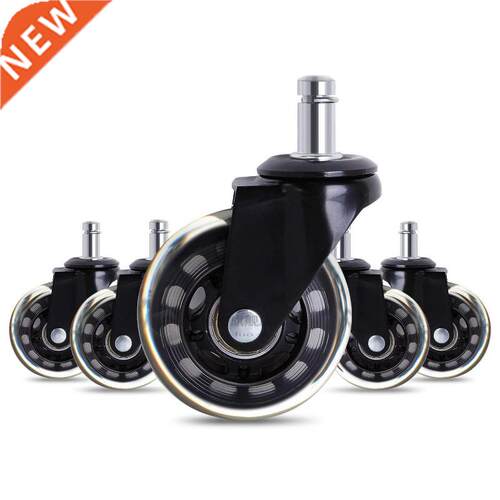 5pcs ” Heavy Duty Office Chair Caster Wheels Swivel Wo