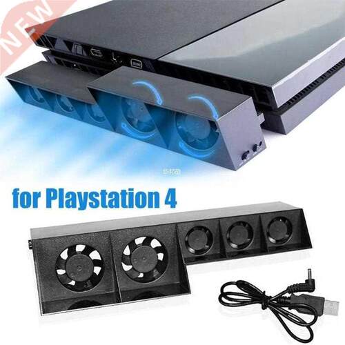 5 Fans USB Cooling Cooler Smart Turbo Temperature Control 适
