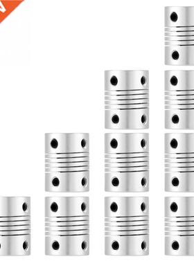 10 pcs Motor Shaft Coupler Coupling for 3D Printer CNC 5 x 8
