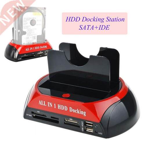 HDD Docking Station eSATA to USB 2.0/3.0 Adapter For 2.5 3.5