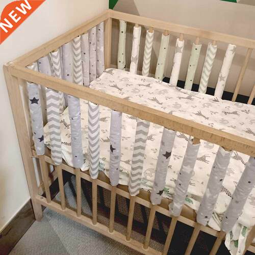 12pcs Baby Bed Crib Bumper Newborn Bumpers Infant Safe Fence