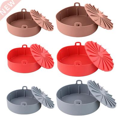 AirFryer Silicone Pot Round Air Fryers Oven aking Tray