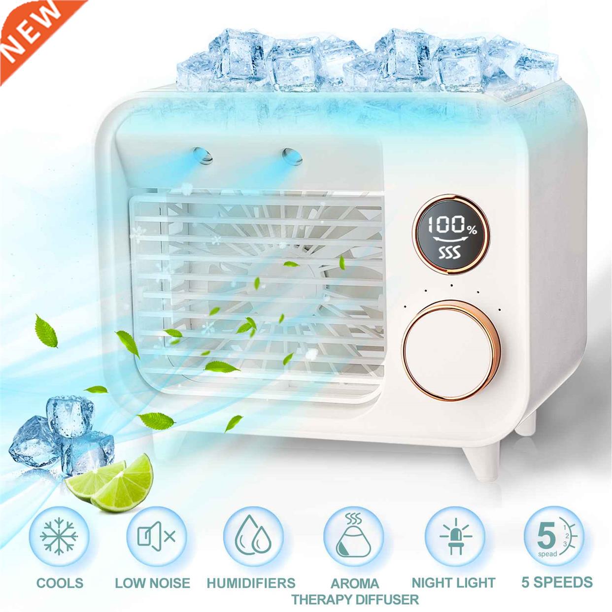 Portable Mini Conditioner Cooler Spray Water Cooling 宠物/宠物食品及用品 兔兔脚垫 原图主图