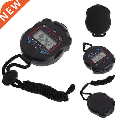 Classic Digital Handheld LCD Chronograph Sports Stopwatch Ti