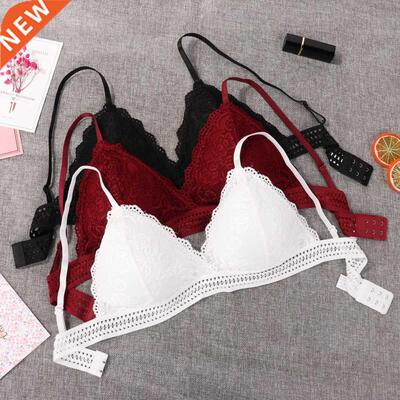 1/2PCS Women Brlette French Style Lce Br Girls Tringle C
