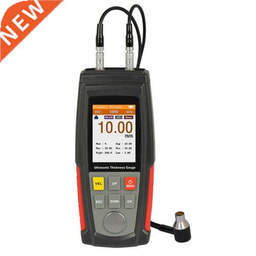 Digital Ultrasonic Thickness Gauge Meter Tester USB Charging