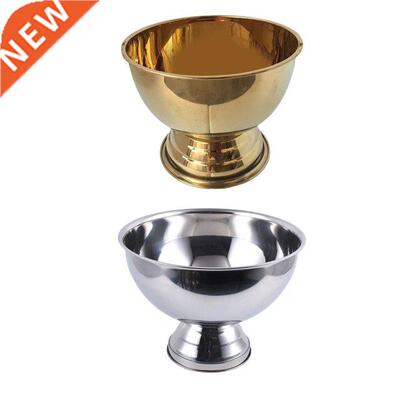 Metal Champagne Ice Bucket Storage Tub Kitchenware Punch Bow
