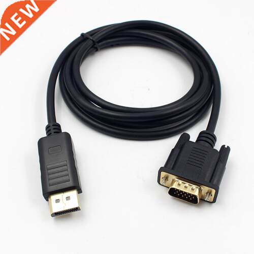 1.8m DsplayPort Male To VGA Male Adapter Converter Cable DP
