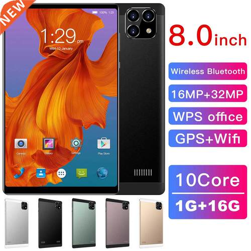 2021 Tablet 8Inch Android 8.1 Tablet PC Dual Sim Phone Pad T