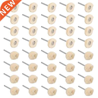 40Pcs Polishing Brush Buffing Wheels Soft Fine Buff Wheels f