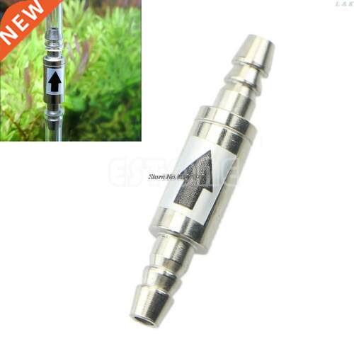 New Stainless Steel CO2 Check Valve One Way For Aquarium CO2