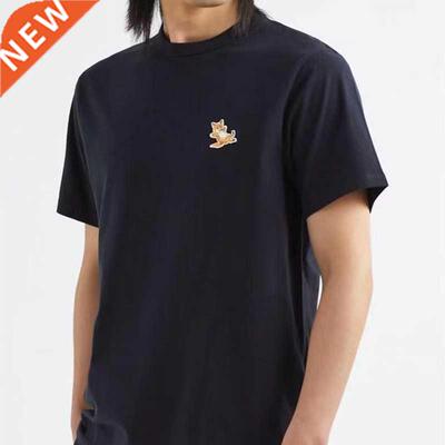 Men's and Women's Same Short-sleeved Kitsune Fashion Casual