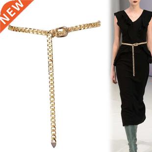 Chain Hip Fashion Silver Belt Gold Women Waist High