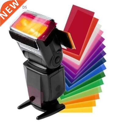 12 pieces color card for Strobist Flash Gel Filter Color Bal