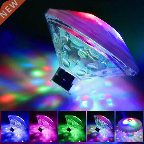Floating Underwater Light RGB Submersible LED Disco Party