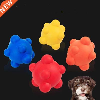 Durable Rubber Jumping Activation Ball Tough Dog Clean