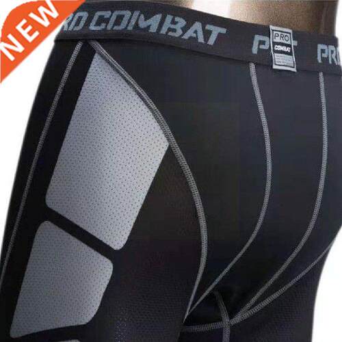 Compression Running Shorts Sport Shorts Men Black Underwear