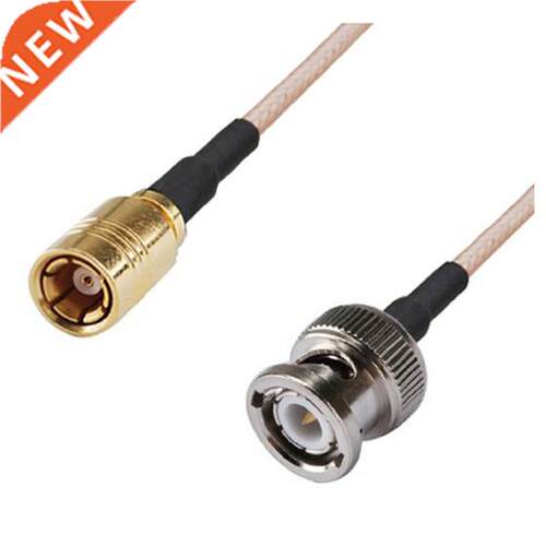 RF coaxial coax cable assembly BNC male to SMB female 12inch