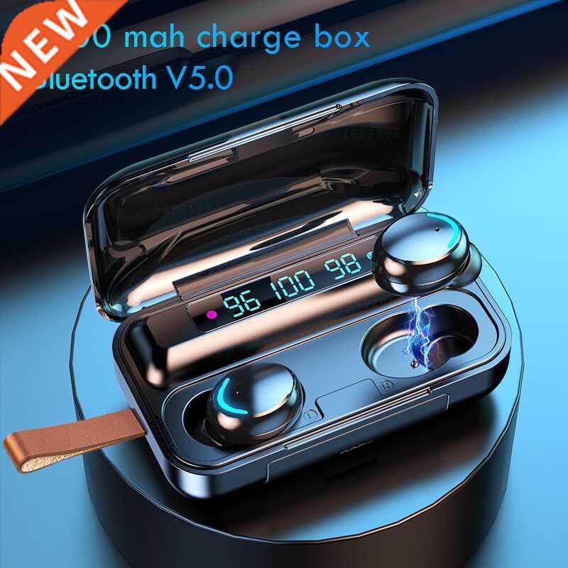 Bluetooth Wireless Headphones with Mic Sports Waterproof TWS图片