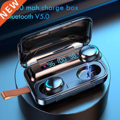 Bluetooth Wireless Headphones with Mic Sports Waterproof TWS