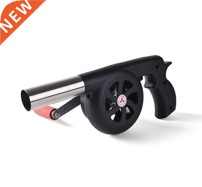 Outdoor camping barbecue hand-operated barbecue fan