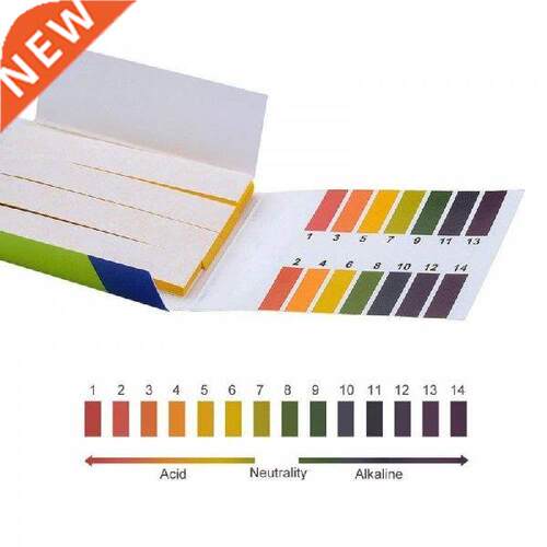 New 1set=80 Strips Ph Test Strips Professional 1-14 PH
