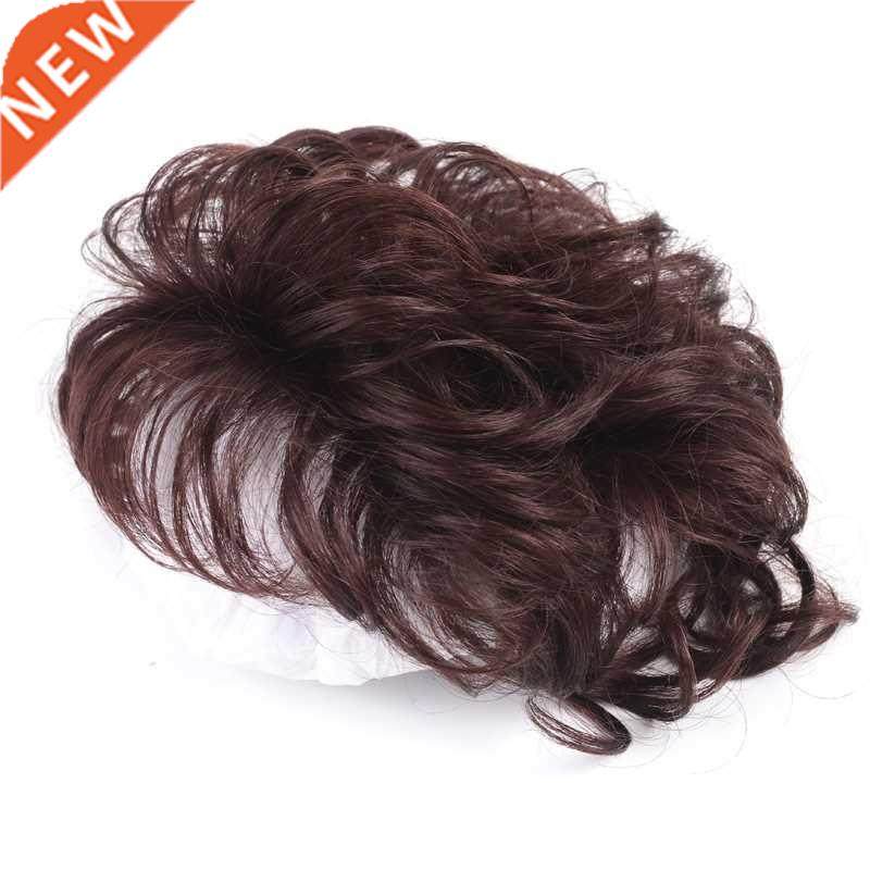 cheap human hair toupees/toppers machine-made natural toupee