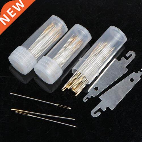 30PCS Cross Stitch Needle Gold Tail Needle Blunt Embroidery