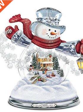 Christmas Window Decal Santa Claus Snowflake Stickers Winter