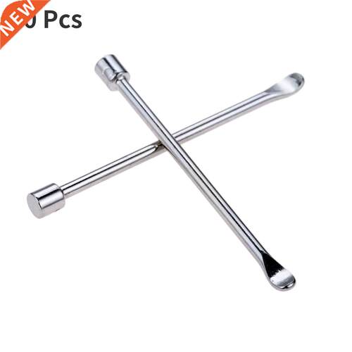 10 Pcs Titanium Nail Spoon Stainless Steel Dab Tool Dry Herb