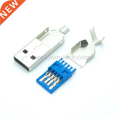 50PCS/100PCS  USB 3.0 Male Connector USB 3.0 Jack Solder