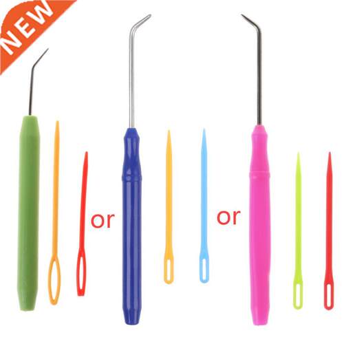 1 Set New Needle + Hook Crochet Hook Set For Knifty Knitter