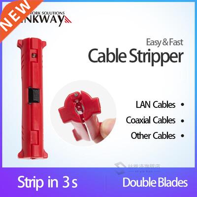 Network LAN Cable Stripper Coaxial Cable Insulation Strippin
