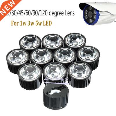 50PCS 5 8 10 15 25 0 45 60 90 120 Degrees LED Lens 20mm PMM