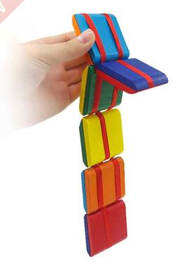 Wooden Jacob's Lder Toy, Wood Retro Toys for Kids an