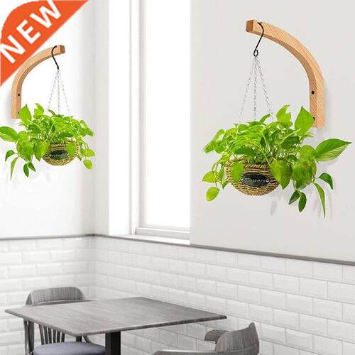 Wall-mounted Flowerpot Rack Household Indoor Outdoor Wooden