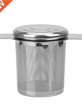 2021 Double Handles Tea Infuser with Lid Stainless Steel Fin