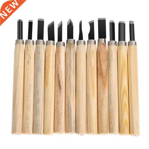 Brand 12pcs/ lot Knife Woodcut  Tools for Carving wood Ha