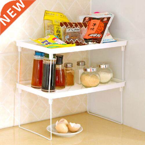 Foldable Bracket Rack Bathroom Storage Rack Stackable