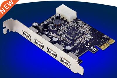 High Quality PCI-Express to External 4 Ports USB2.0 Host Con