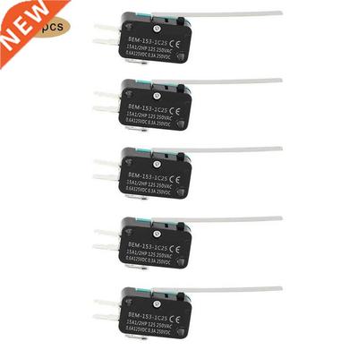 100pcs BEM Micro Switch 250VAC 15A Microswitch Self-Reset Wo