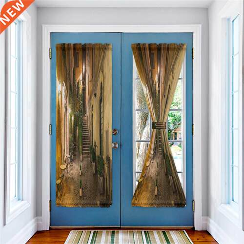 Civil Building House Yard Italy Door Curtain Kitchen