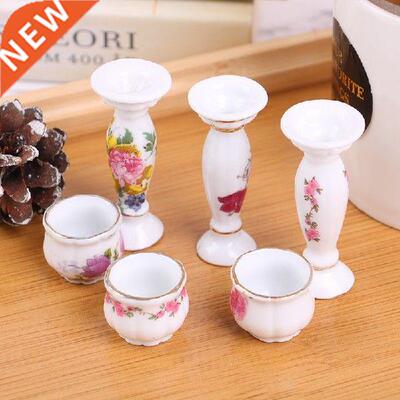 1/12 Dollhouse Miniature Accessories Mini Ceramic Roman