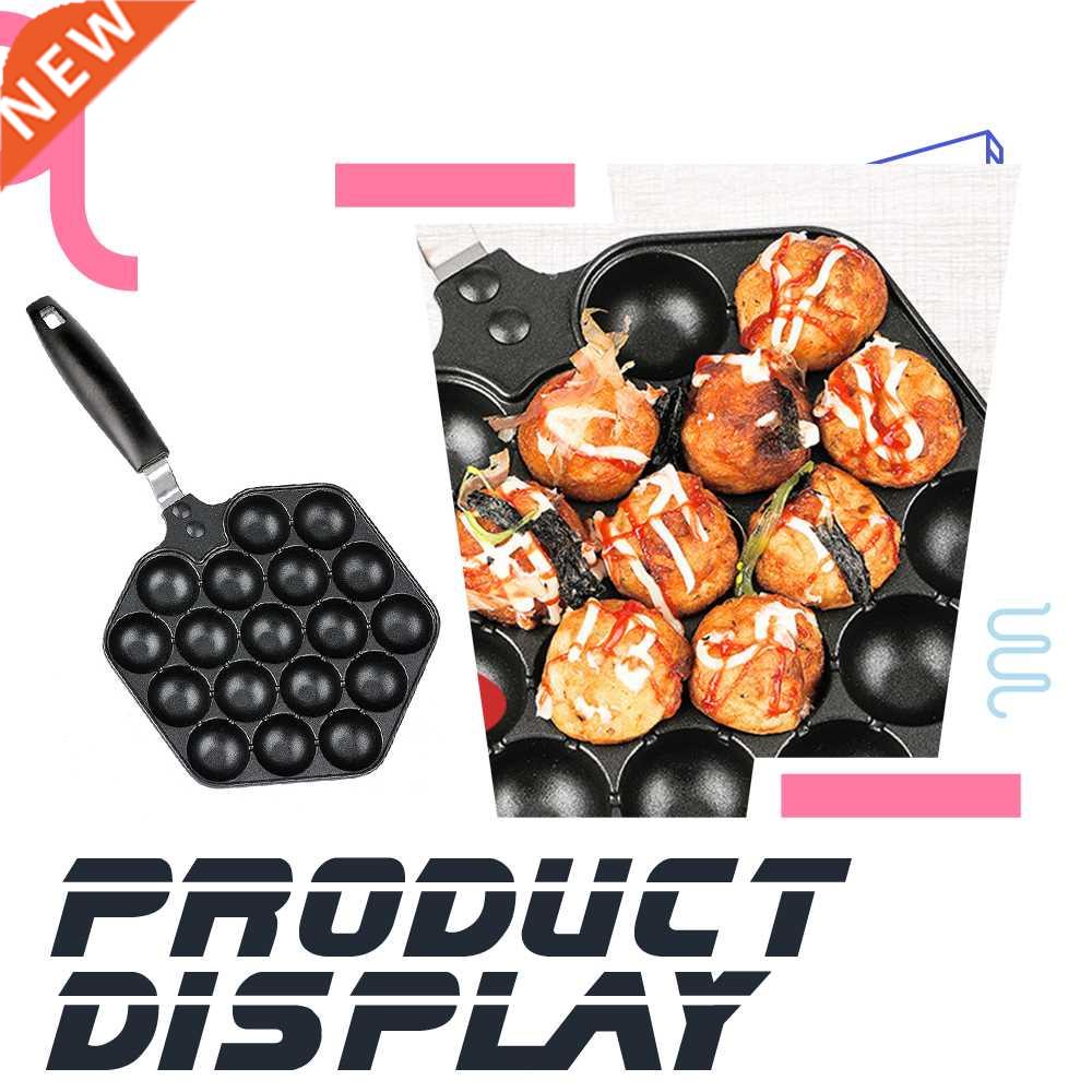 Takoyaki Pan Takoyaki Maker 18 Holes Aluminum Alloy Maruko