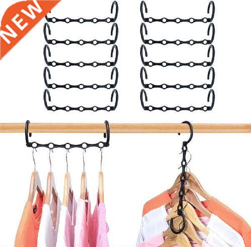 Plastic Hanging Chain Space Saving Clothes Hangers Cloth