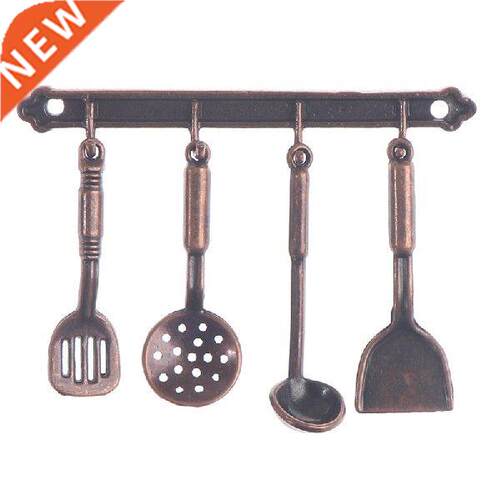 1/12 Dollhouse Miniature Accessories Mini Shovel Soup Spoon