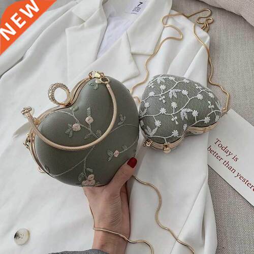 Women's Clutch Bag Evening Bags Heart Purses And Handbags Em
