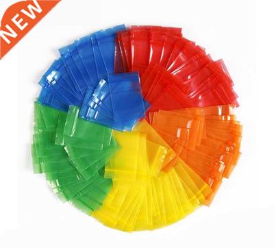 500PCS Five Color Red Yellow Blue Green Orange Zipper