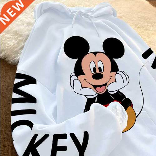 Mickey Minnie Mouse pullover women's kawaii casual Harajuku